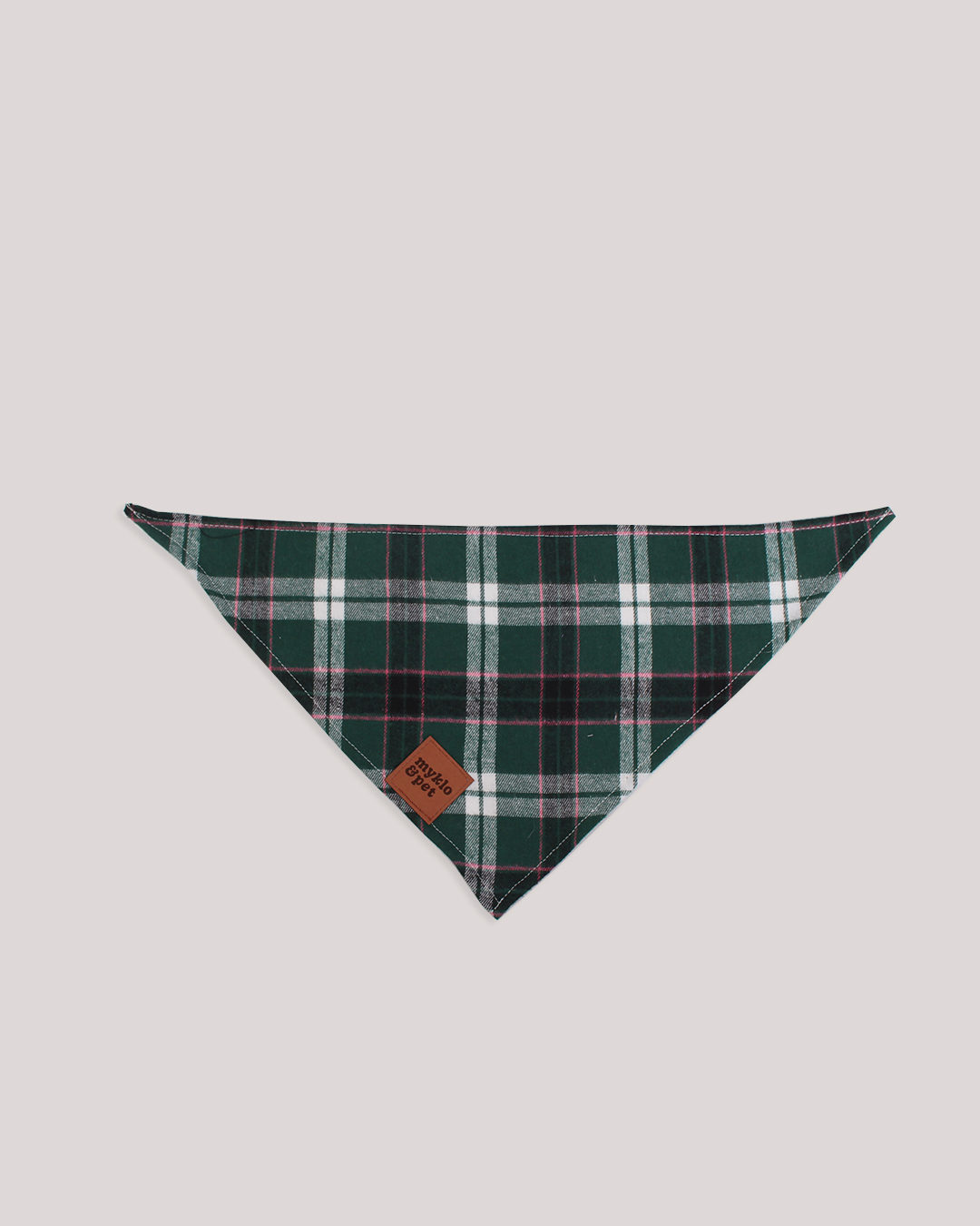 BANDANA PARA PET XADREZ GRUNGE