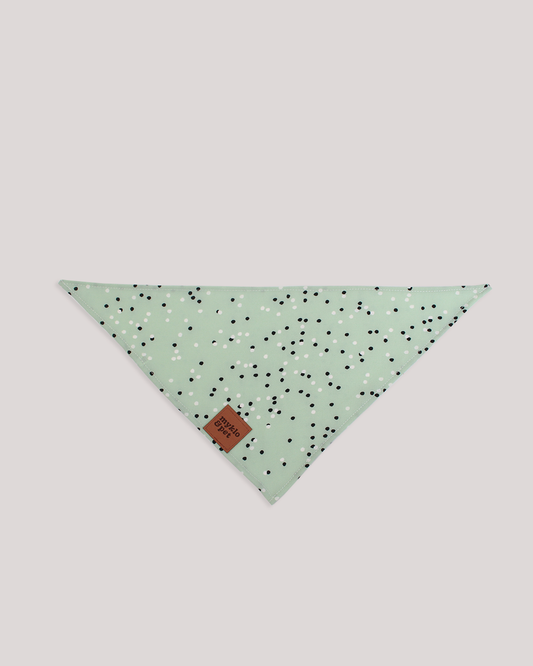 PAÑUELO PARA MASCOTAS DOTS VERDE