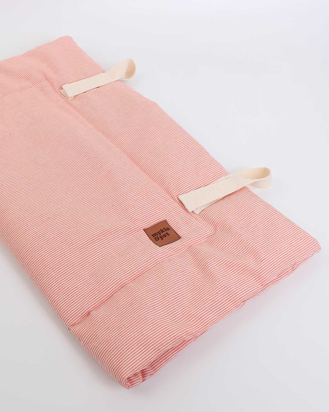 COLCHONETE PARA PET LISTRAS LARANJA