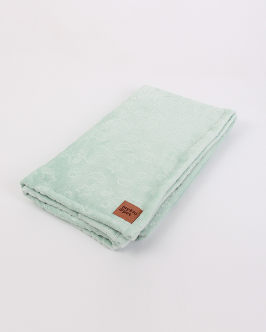 MANTA FLEECE VERDE BIA STARS PARA PET