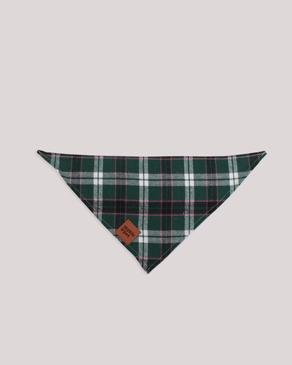 BANDANA PARA PET XADREZ GRUNGE