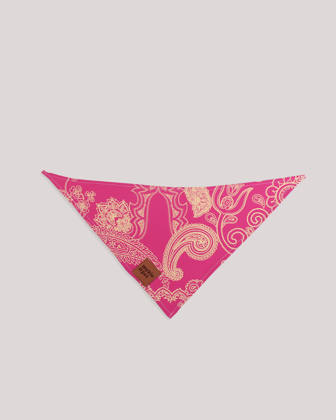 BANDANA PARA PET LENÇO ROSA