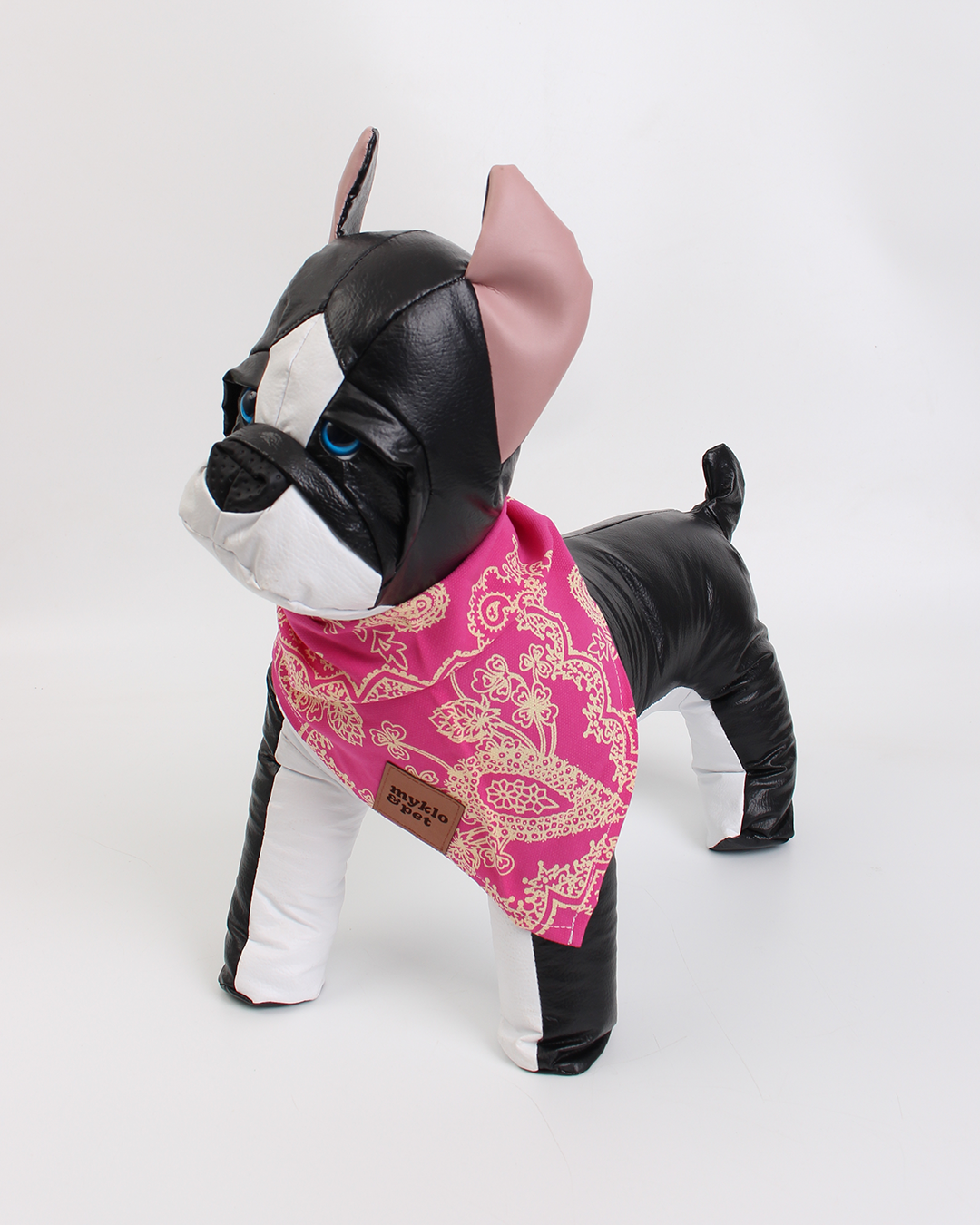 BANDANA PARA PET LENÇO ROSA