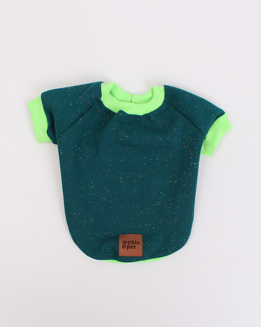 MOLETOM PARA PET BOTONÊ MENTA