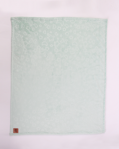 MANTA FLEECE VERDE BIA STARS PARA PET