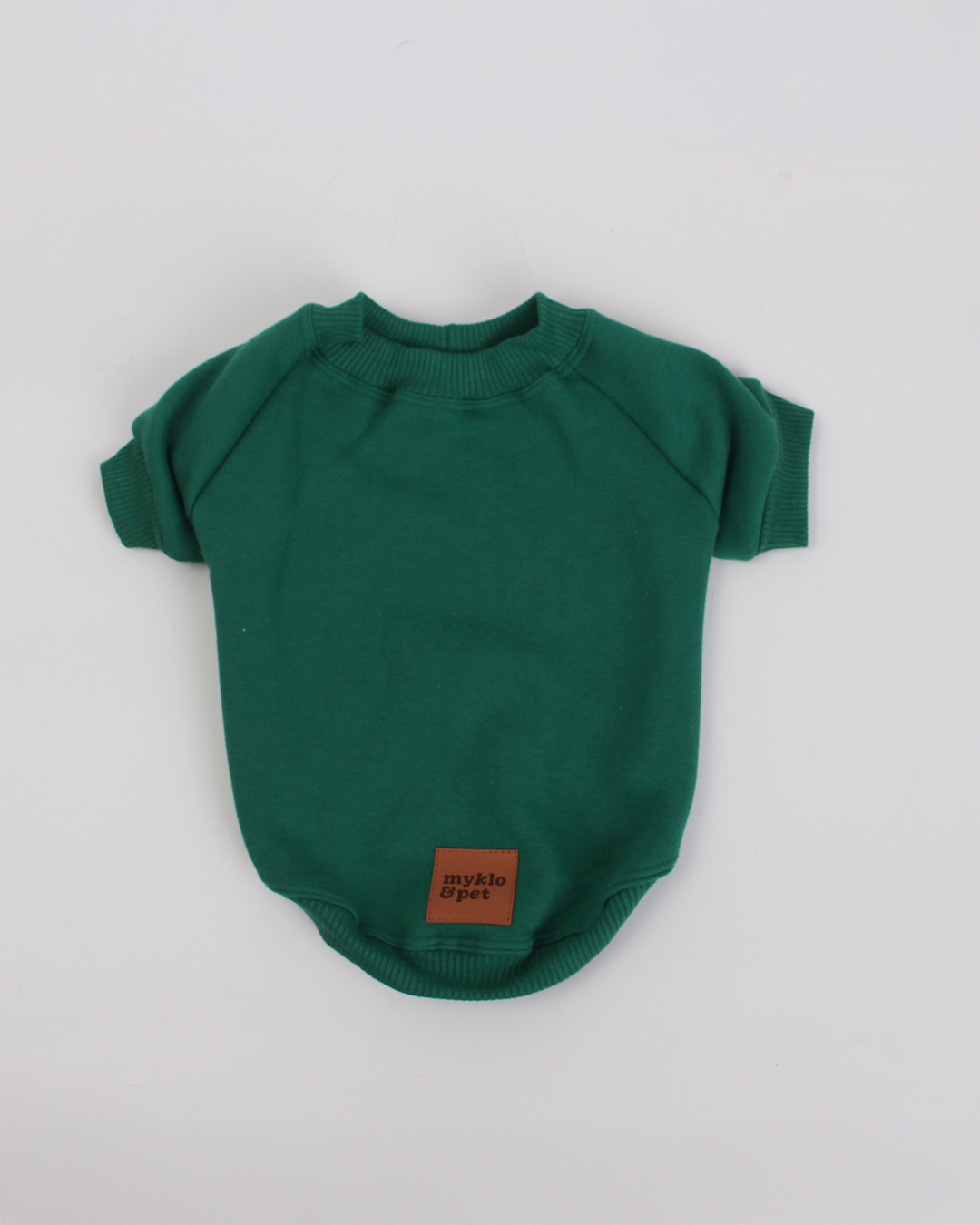 MOLETOM BÁSICO PARA PET VERDE