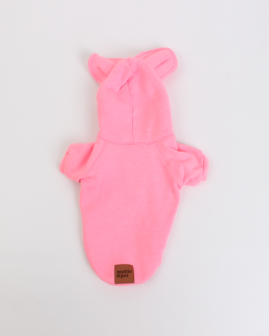 MOLETOM URSO PINK NEON