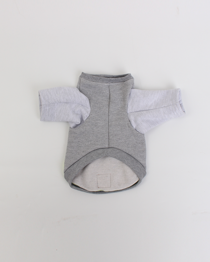 MOLETOM PARA PET GRAY
