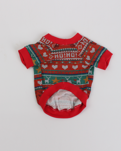 CAMISETA PARA PET HELLO NATALINA