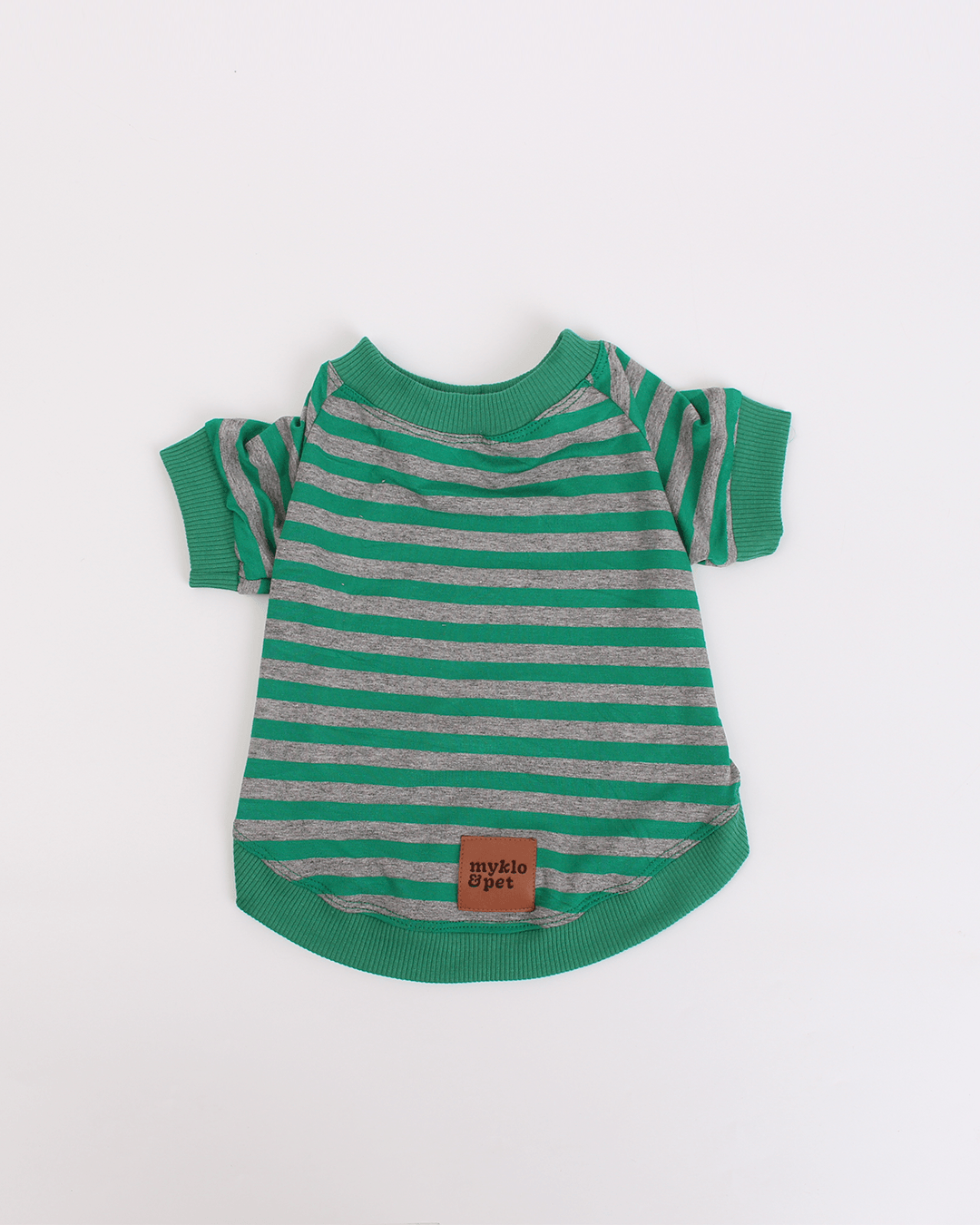 CAMISETA GREEN TEA STRIPE Myklo And Pet