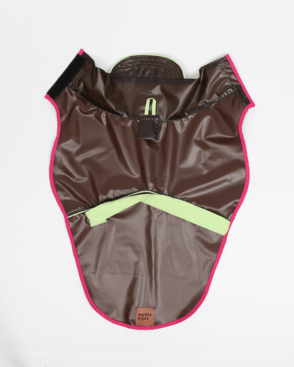CAPA DE CHUVA - CRISTAL CHOCO COLORS Myklo And Pet